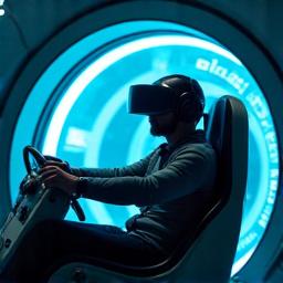 Astronaut centrifuge training simulator